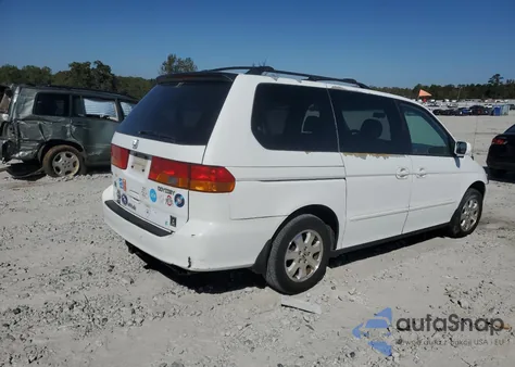 2004 Honda Odyssey Exl из США, поврежденный, VIN 5FNRL18024B009069